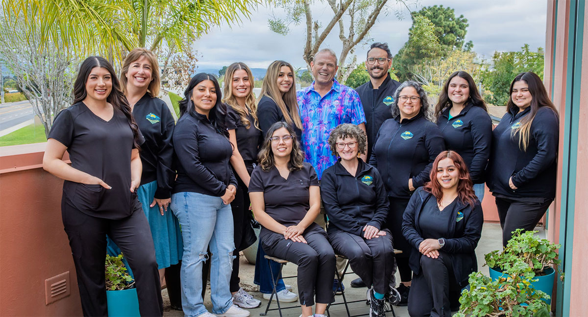 Orthodontic team group photo